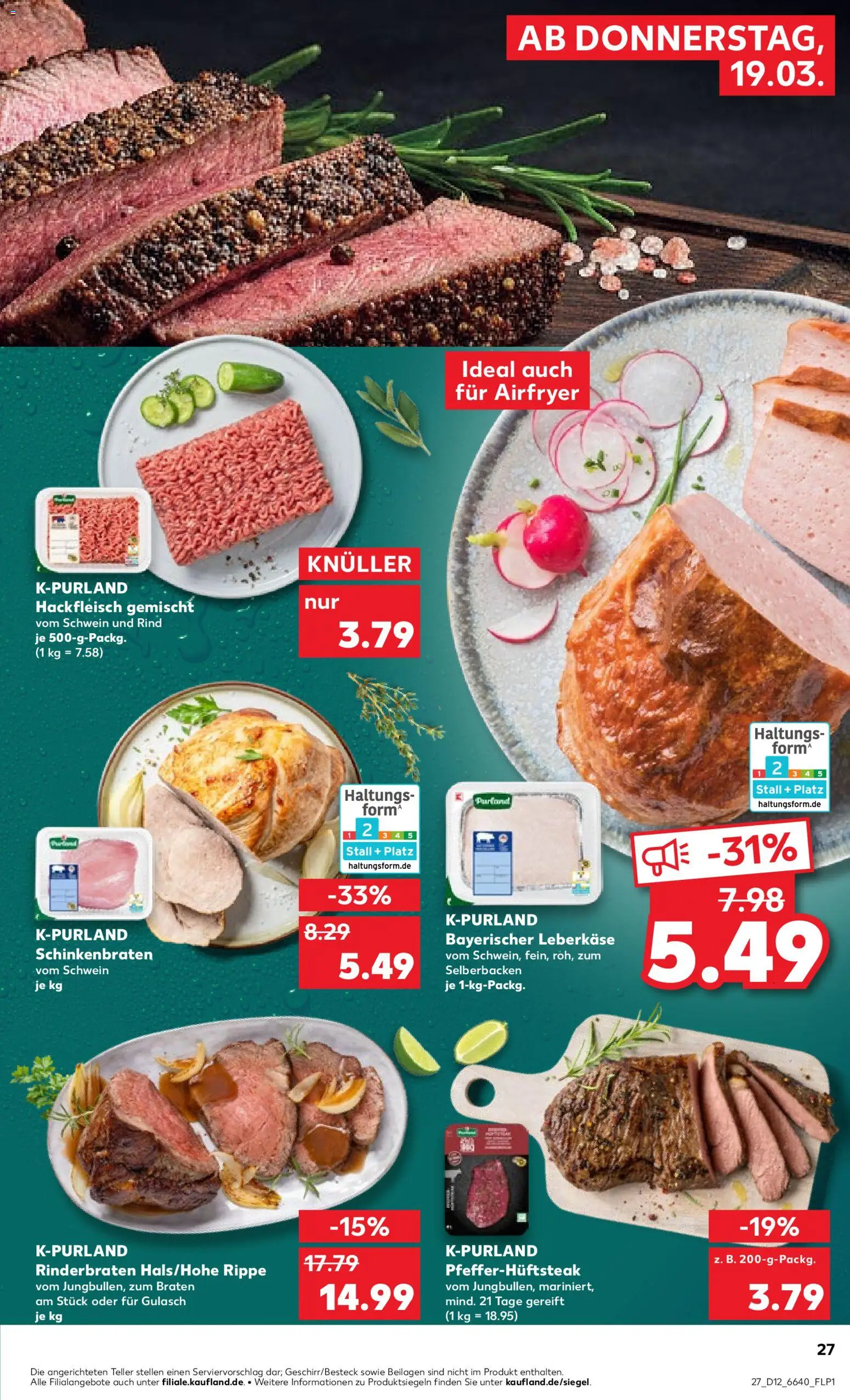 Kaufland Německo leták od 19.03.2026 💥 Nenechte si ujít TOP nabídky! ⭐ | Ceská republika