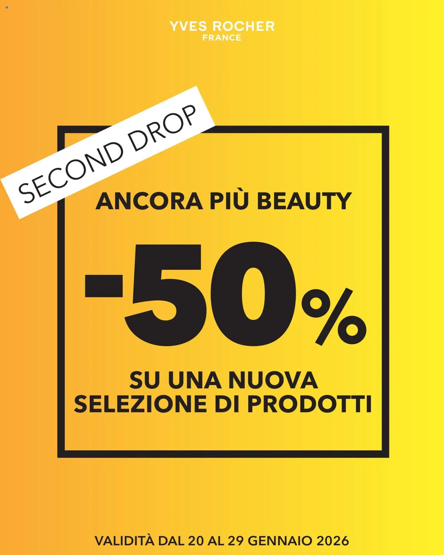 Volantino Yves Rocher del 20.01.2026 | Pagina: 1