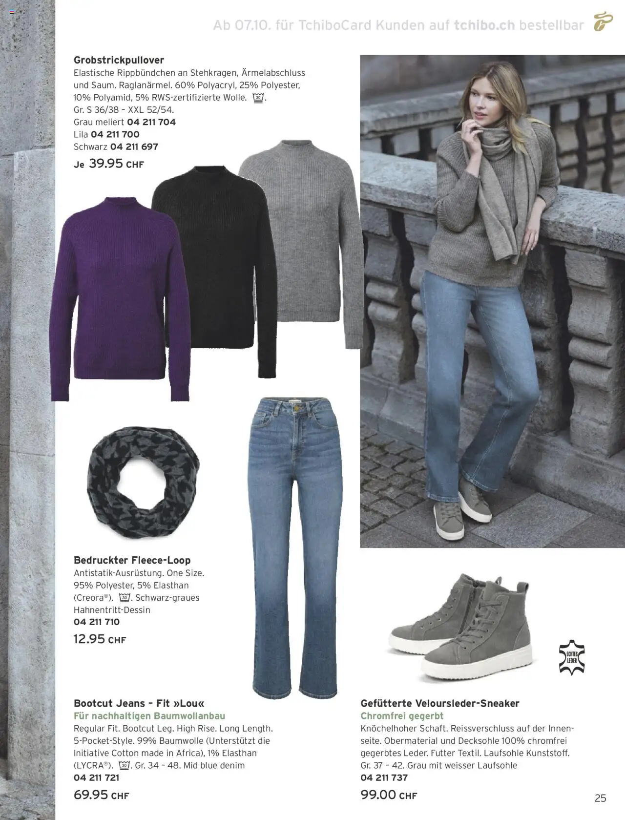 Tchibo Aktionen – gültig ab 10.10.2025 | Seite: 25 | Produkte: Jeans