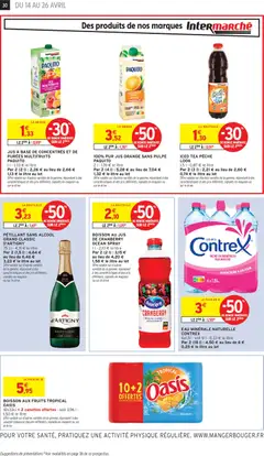 Intermarché - Prévisualisation de EAU MINÉRALE NATURELLE, 6x1,5l - soit 9 l - 0,33 € le litre valide à partir de 14.04.2026 | Page: 30