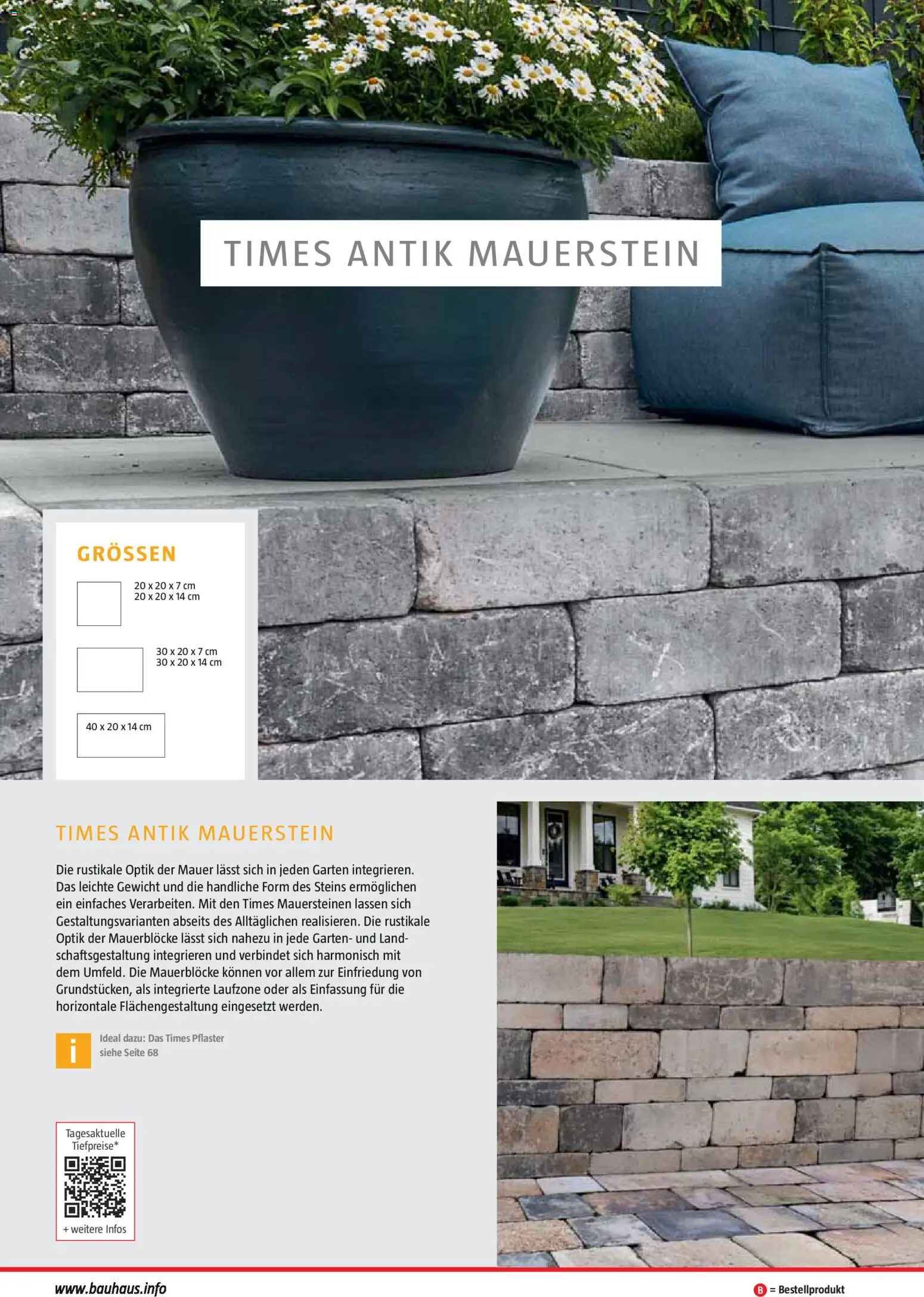 Bauhaus Gartenbaumaterialien gültig ab 01.04.2026 | Seite: 118 | Produkte: Gewicht