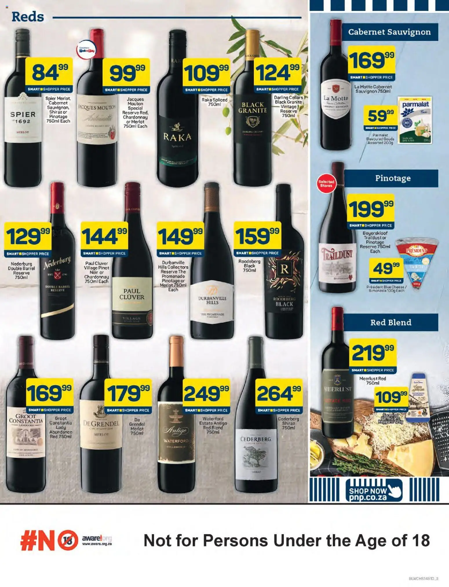 New Pick n Pay catalogue – valid from 20.04.2026 | Page: 3 | Products: Cheese