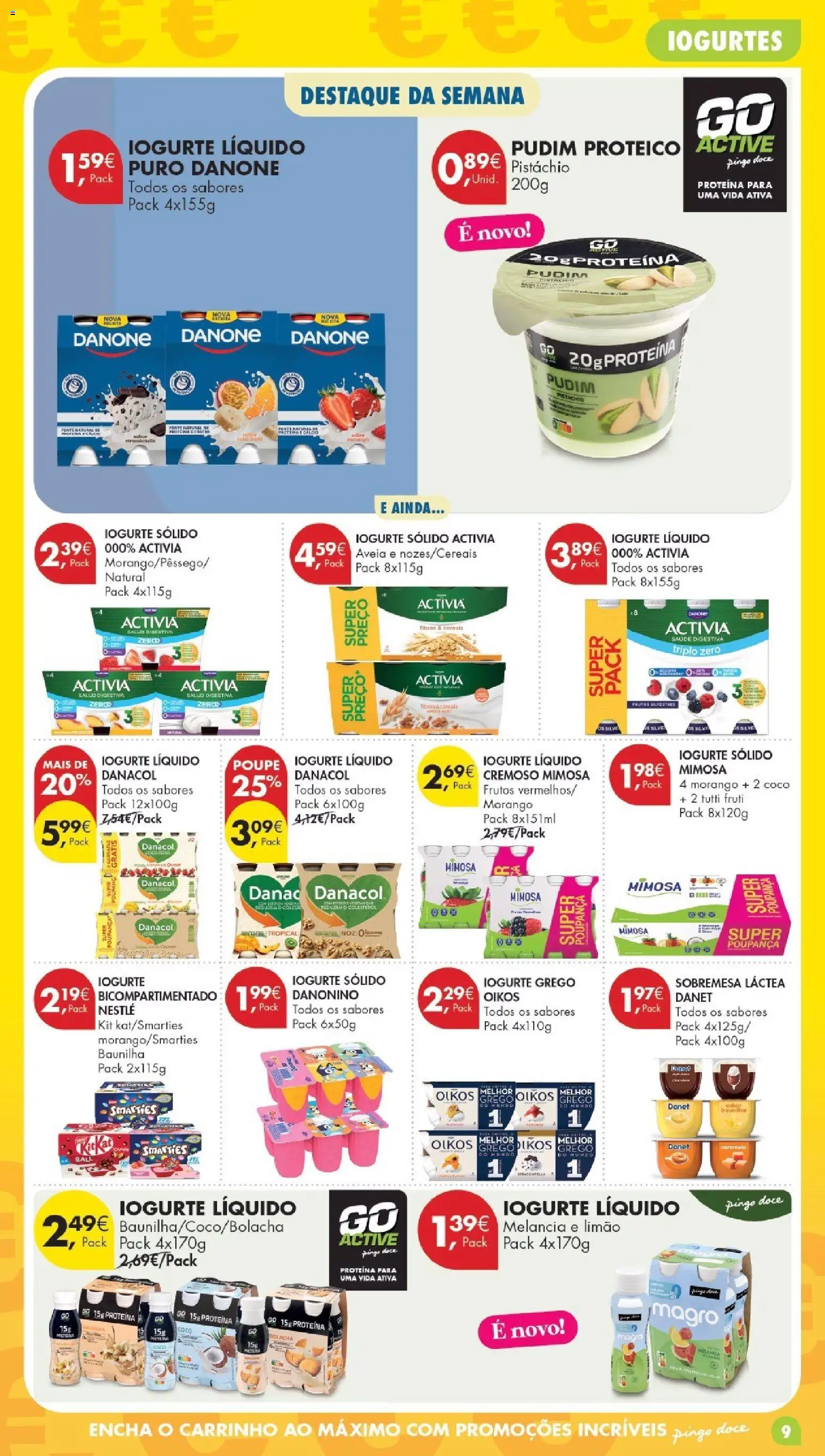 Pingo Doce Poupe Esta Semana Madeira │ válido de 28.04.2026 | Página: 9 | Produtos: Iogurtes, Iogurte, Nestlé, Melancia