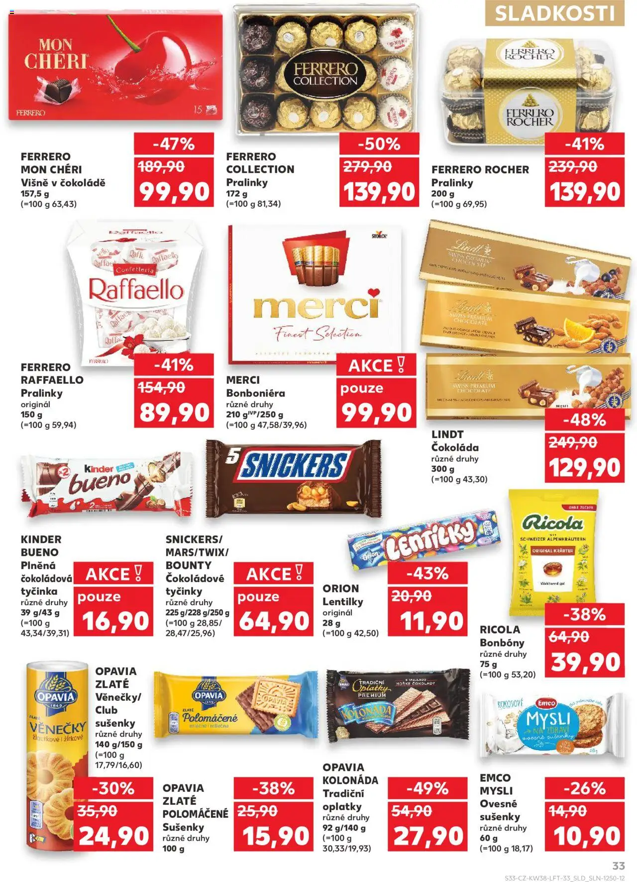 Kaufland leták - Brno od 17.09.2025 | Strana: 33