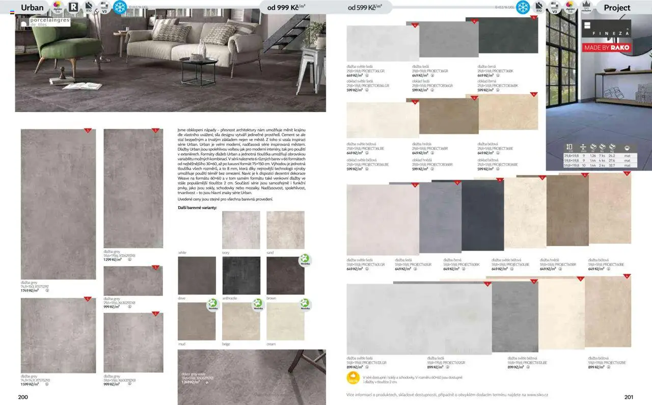 Siko koupelny katalog Koupelny 2025/2026 od 14.10.2025 | Strana: 101 | Produkty: Dlažba, Cement, Dove, Dekorace