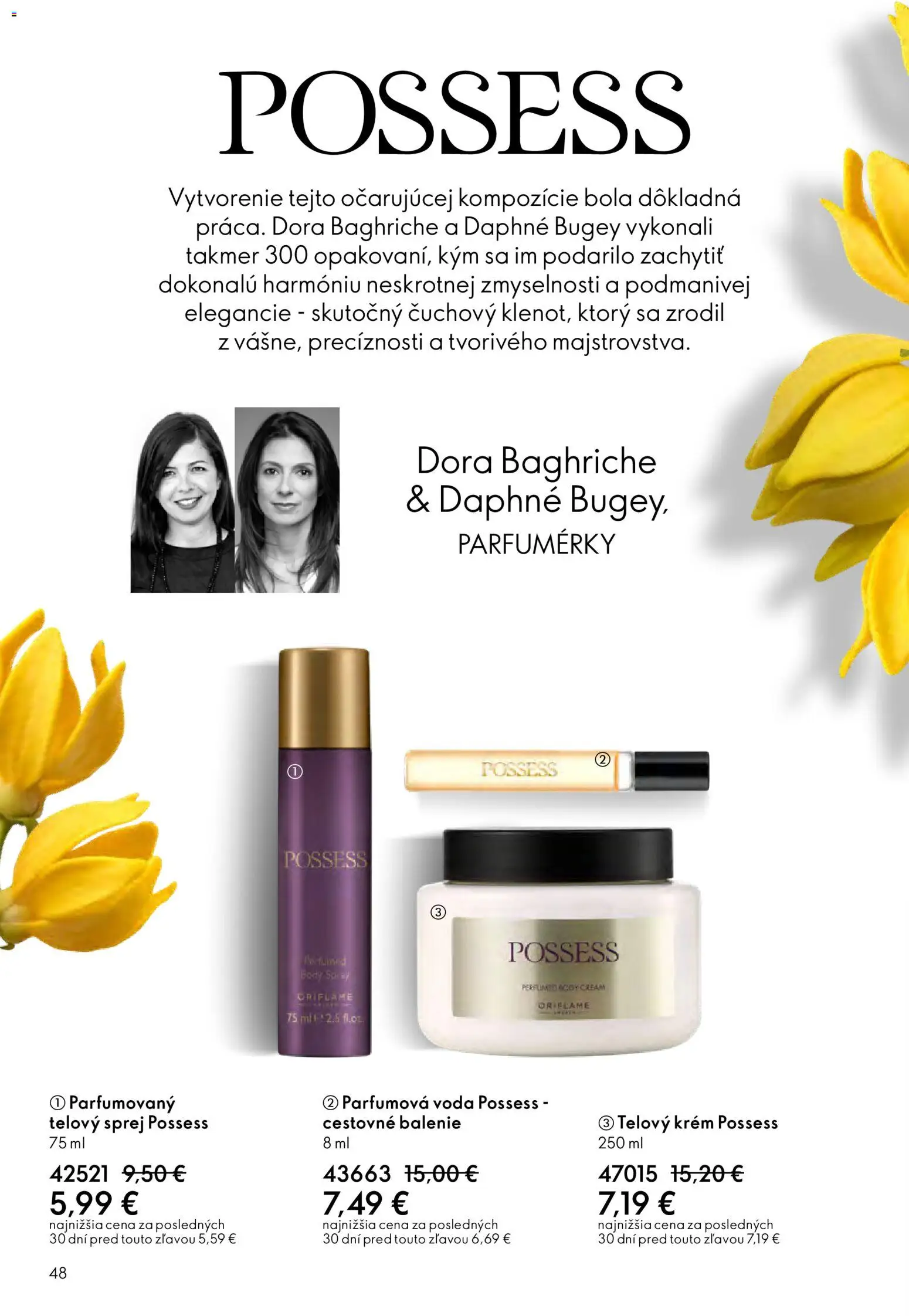 Nové Oriflame akcie – leták je platný od 04.03.2026 | Strana: 48 | Produkty: Telový krém, Krém, Voda