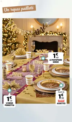 Centrakor - Prévisualisation de Centrakor Fêtes réussies + tables de réveillons valide à partir de 08.12.2025 | Page: 15 | Produits: Poinsettia, Miroir