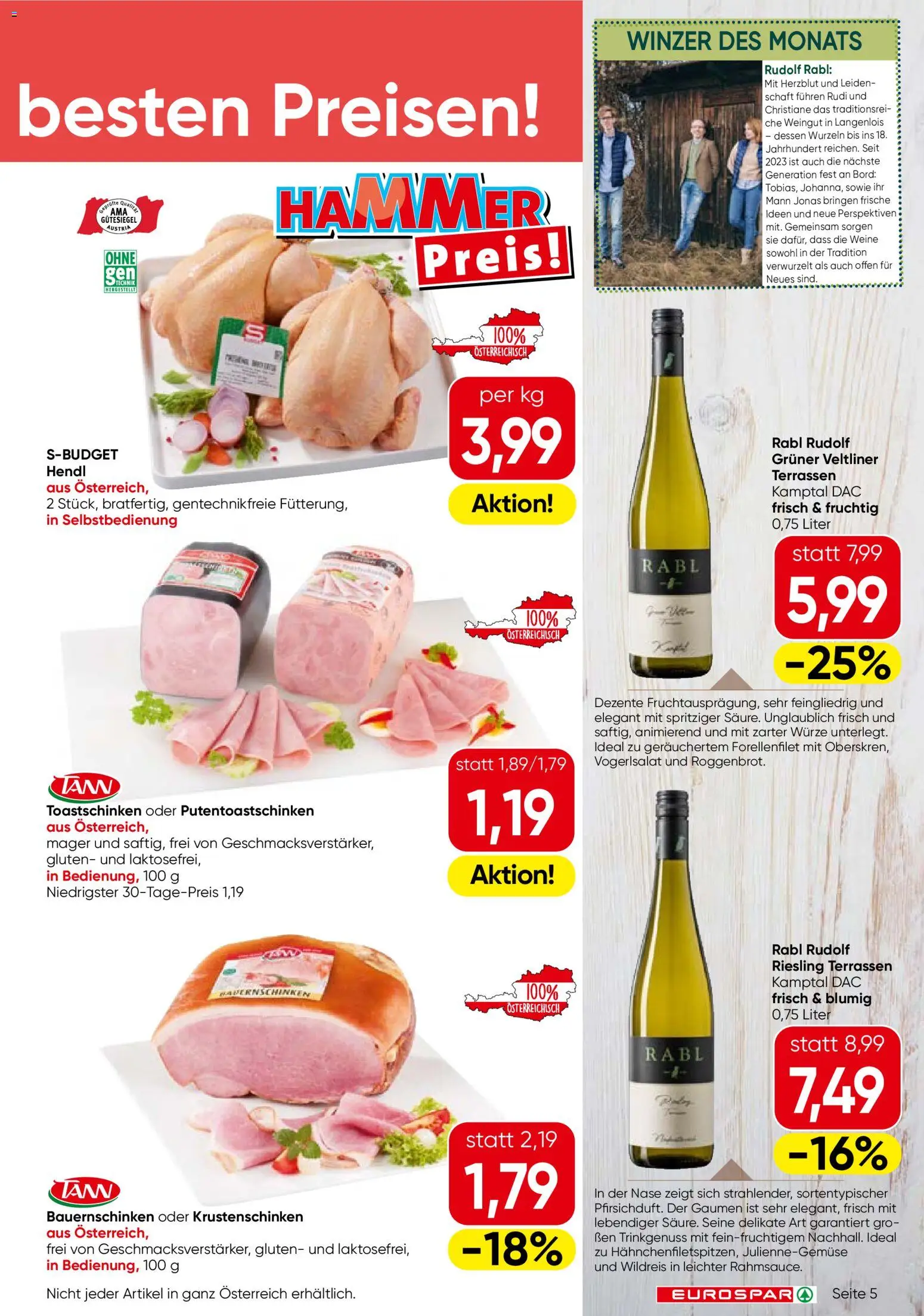 Eurospar Flugblatt - Steiermark gültig ab 20.11.2025 | Seite: 5