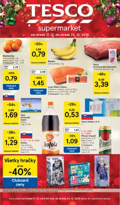 Tesco leták platný od 17.12.2025