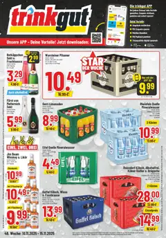 Trinkgut Prospekt ab 10.11.2025 gültig