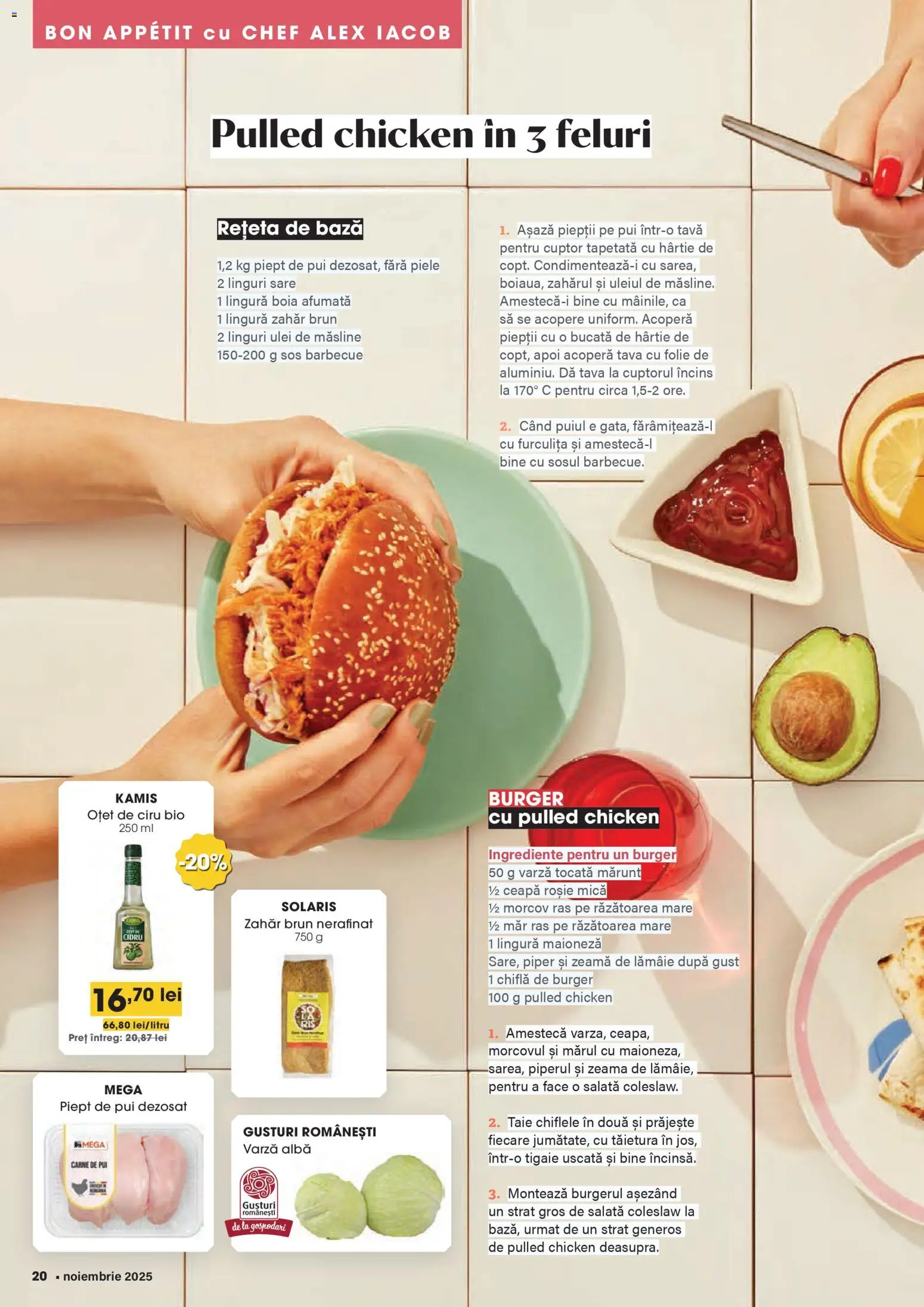 Noul catalog Mega Image – valabil de la 30.10.2025 | Pagină: 20 | Produse: Şerit ödül, Cuptor, Ulei, Carne De Pui