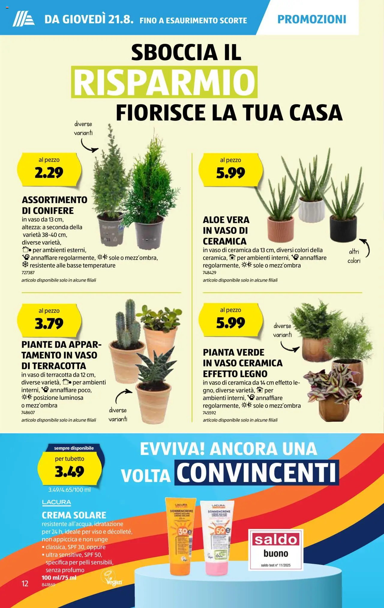 Aldi Volantino ab 21.08.2025 | Seite: 13