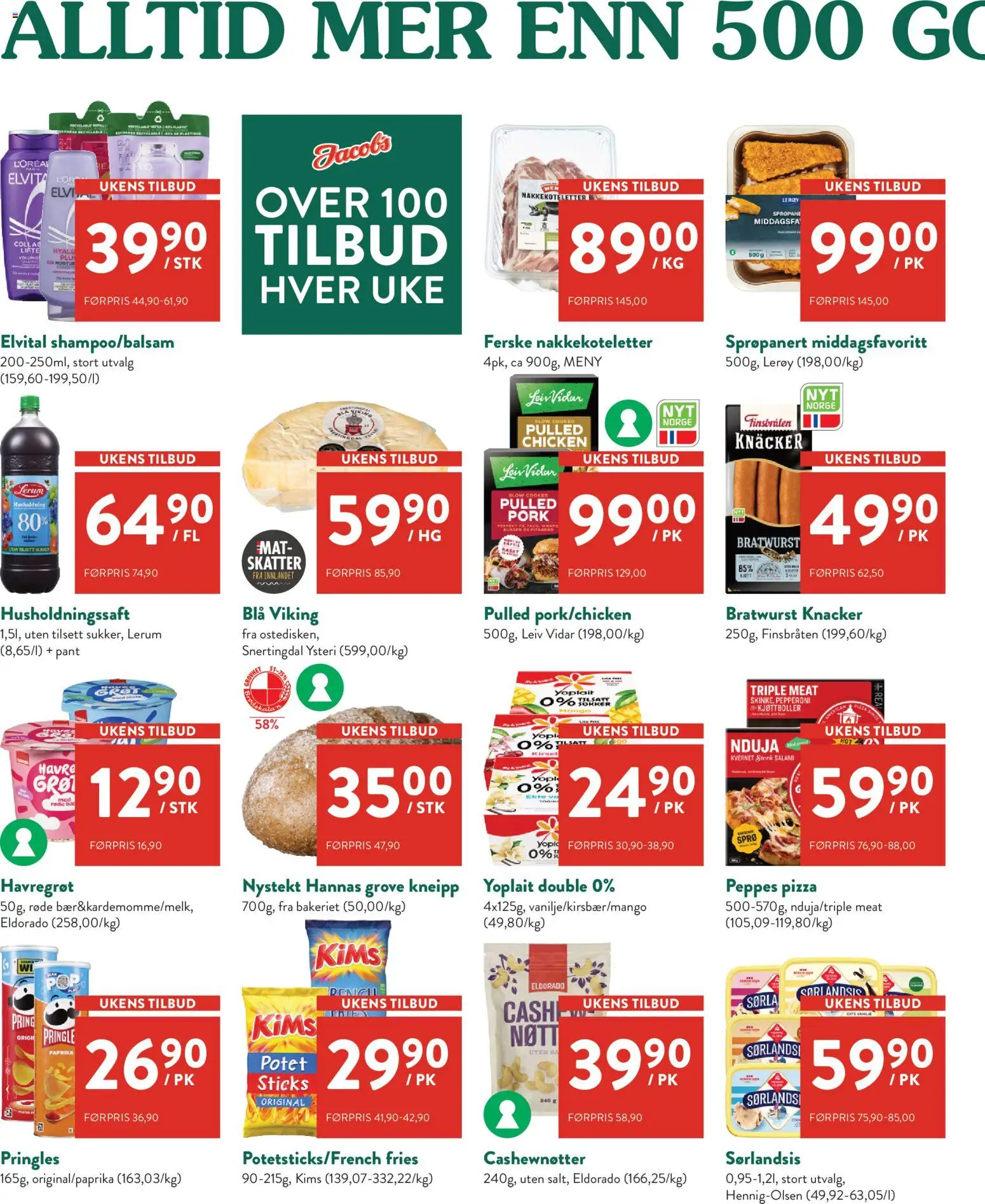 {H1} | Side: 2 | Produkter: Trappstege, Pizza, Taco, Бісквіт