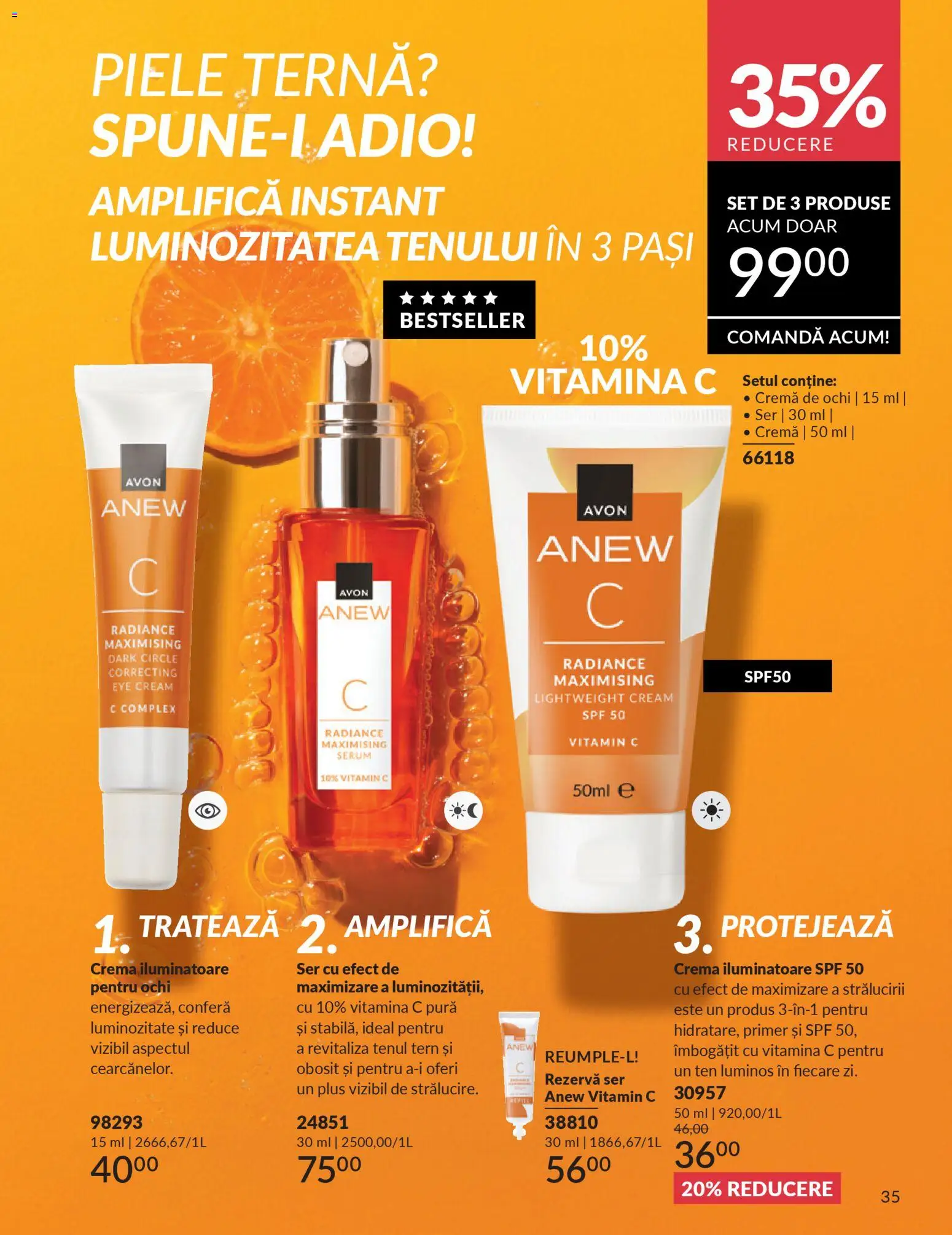 Noul catalog Avon – valabil de la 01.03.2026 | Pagină: 37 | Produse: Serum, Cremă