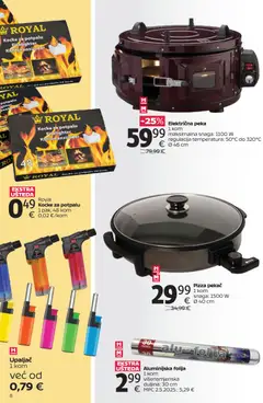 Tommy - Super ponuda za roštilj: oprema - Pregled kataloga iz trgovine Tommy, vrijedi od 27.04.2026 | Stranica: 8 | Proizvodi: Kocke za potpalu, Pizza, Upaljač