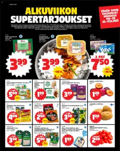 Katso Tokmanni Ruokatarjoukset voimassa alkaen 25.08.2025