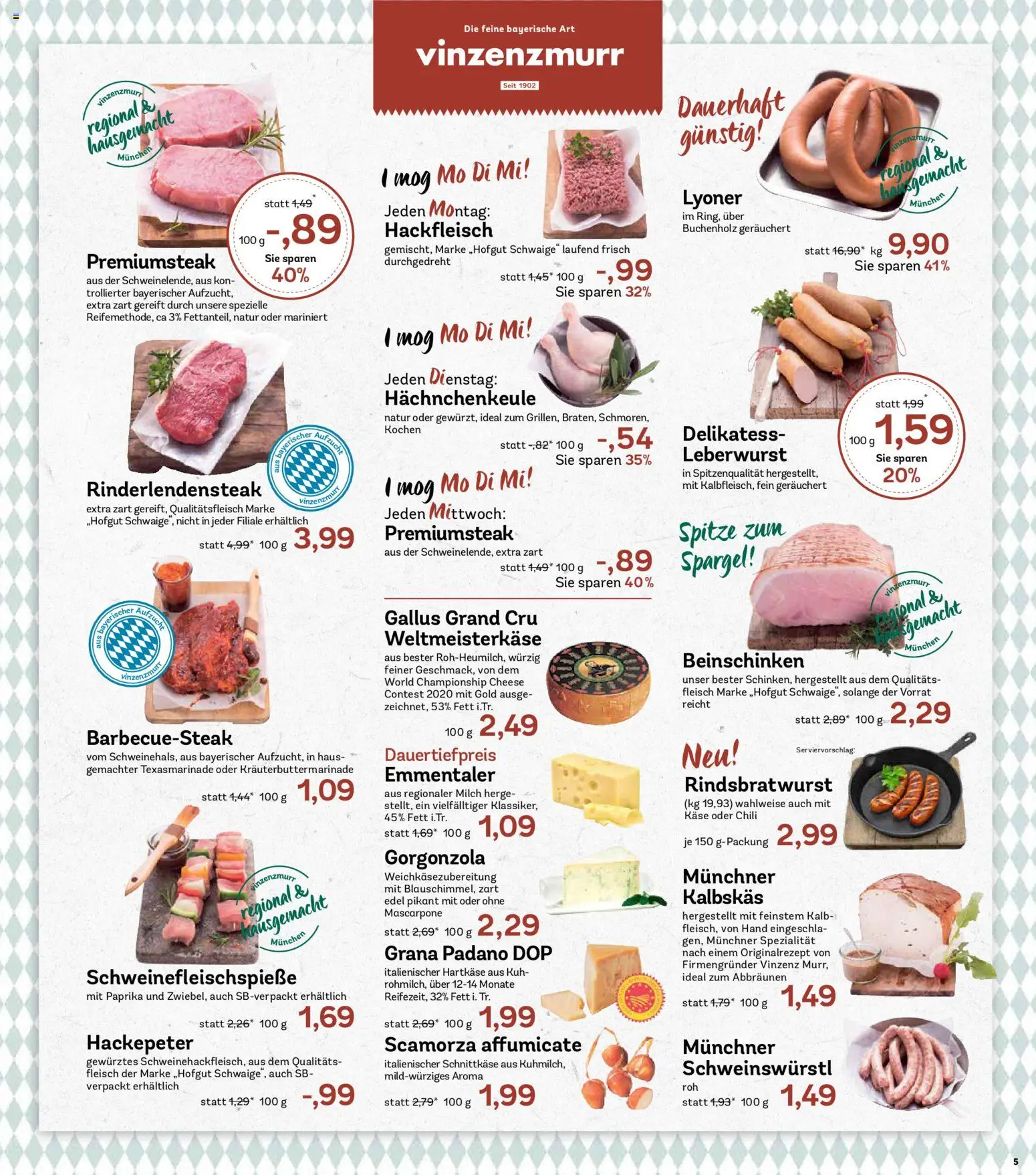 AEZ Prospekt 	 – gültig ab 13.04.2026 | Seite: 5 | Produkte: Mascarpone, Chili, Fleisch, Hackfleisch