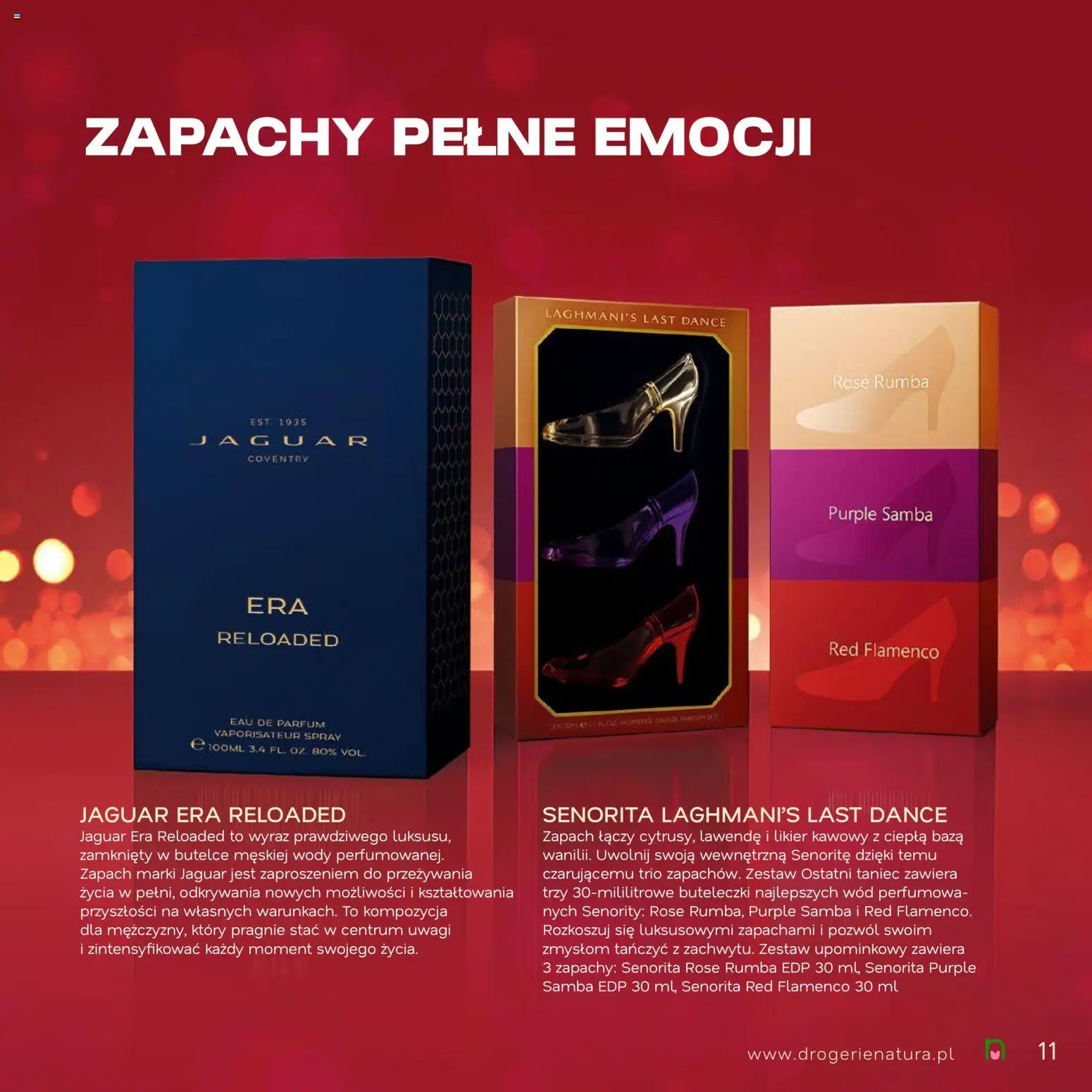 Drogerie Natura Gazetka - Magia Świąt od 18.11.2025 | Strona: 11 | Produkty: Likier kawowy, Zapach