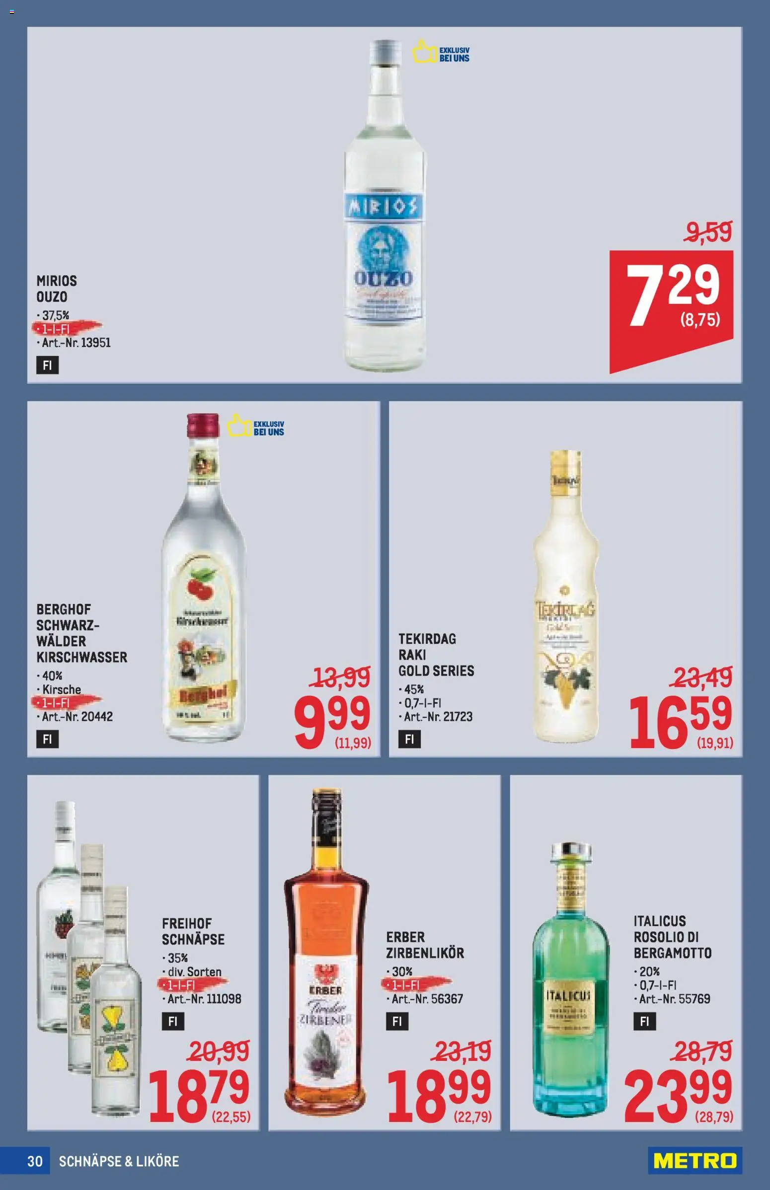 Metro angebote Getränke Spezial gültig ab 30.04.2026 | Seite: 30