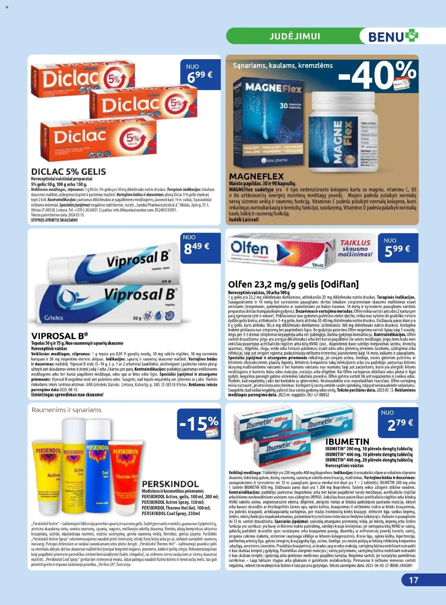 BENU akcijos nuo 01.11.2025 | Puslapis: 17