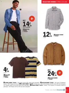  | Page: 11 | Produits: Ceinture, Chemise, T-shirt, Blouson