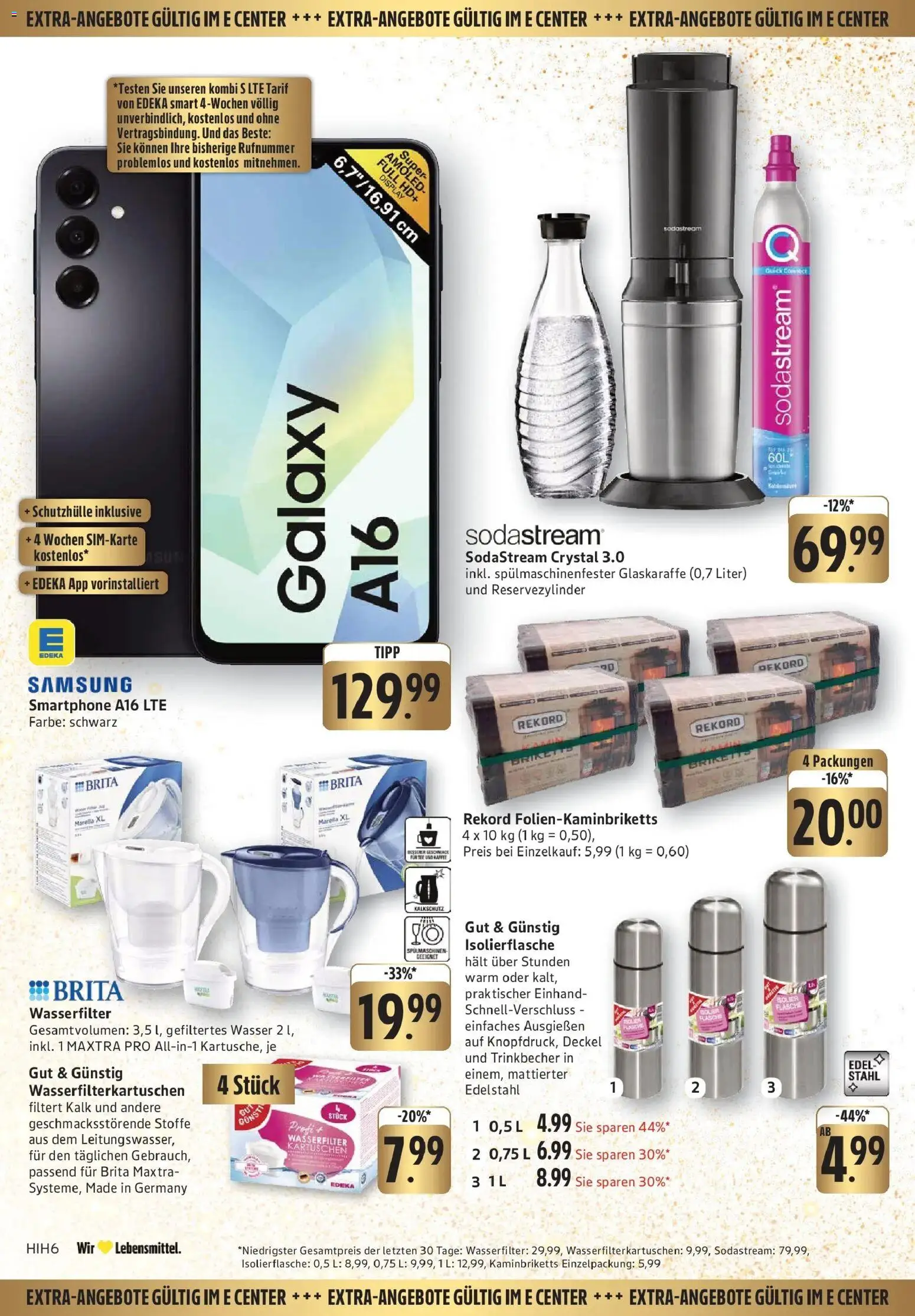 Edeka prospekt Heilbronn	 – gültig ab 08.12.2025 | Seite: 40 | Produkte: Samsung, Wasser, Smartphone, Sodastream