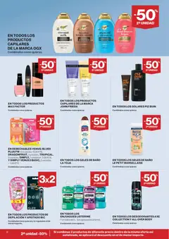 Vista previa Hipercor catálogo válido desde el 09.04.2026 | Página: 8 | Productos: Gel de ducha, Té, Body, Ducha