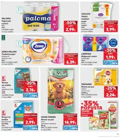 Kaufland - Kaufland katalog do 31.03.2026 - Pregled kataloga iz trgovine Kaufland, vrijedi od 24.03.2026 | Stranica: 31 | Proizvodi: Piletina, Govedina, Zewa, Violeta