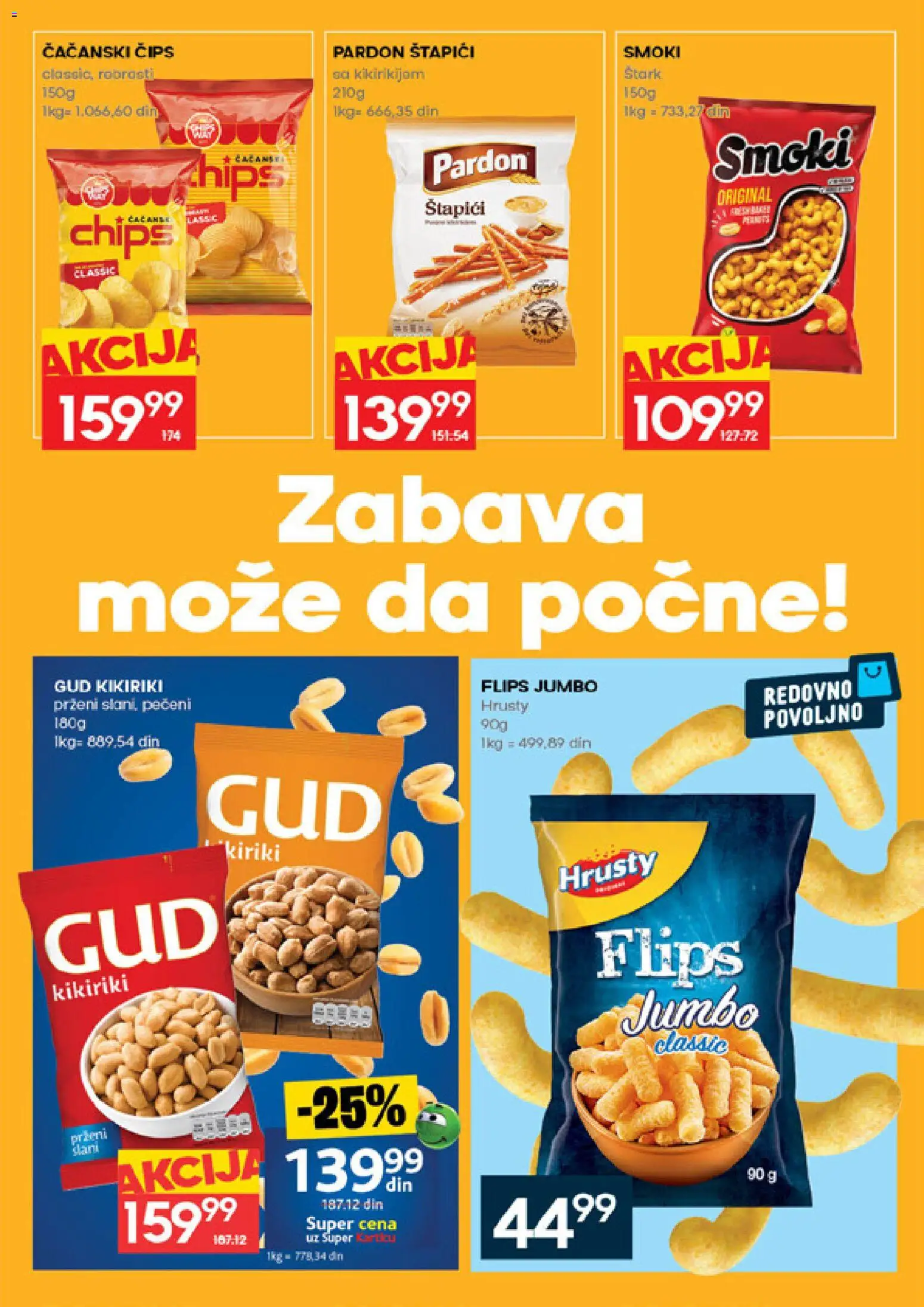 Idea katalog - važi od 12.03.2026 | Strana: 19 | Proizvode: Čips, Smoki, Kikiriki