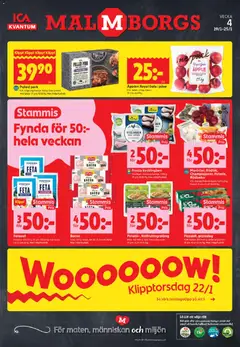 ICA Kvantum - Malmö - Förhandsvisning av reklamblad från butik ICA Kvantum aktuell från 19.01.2026