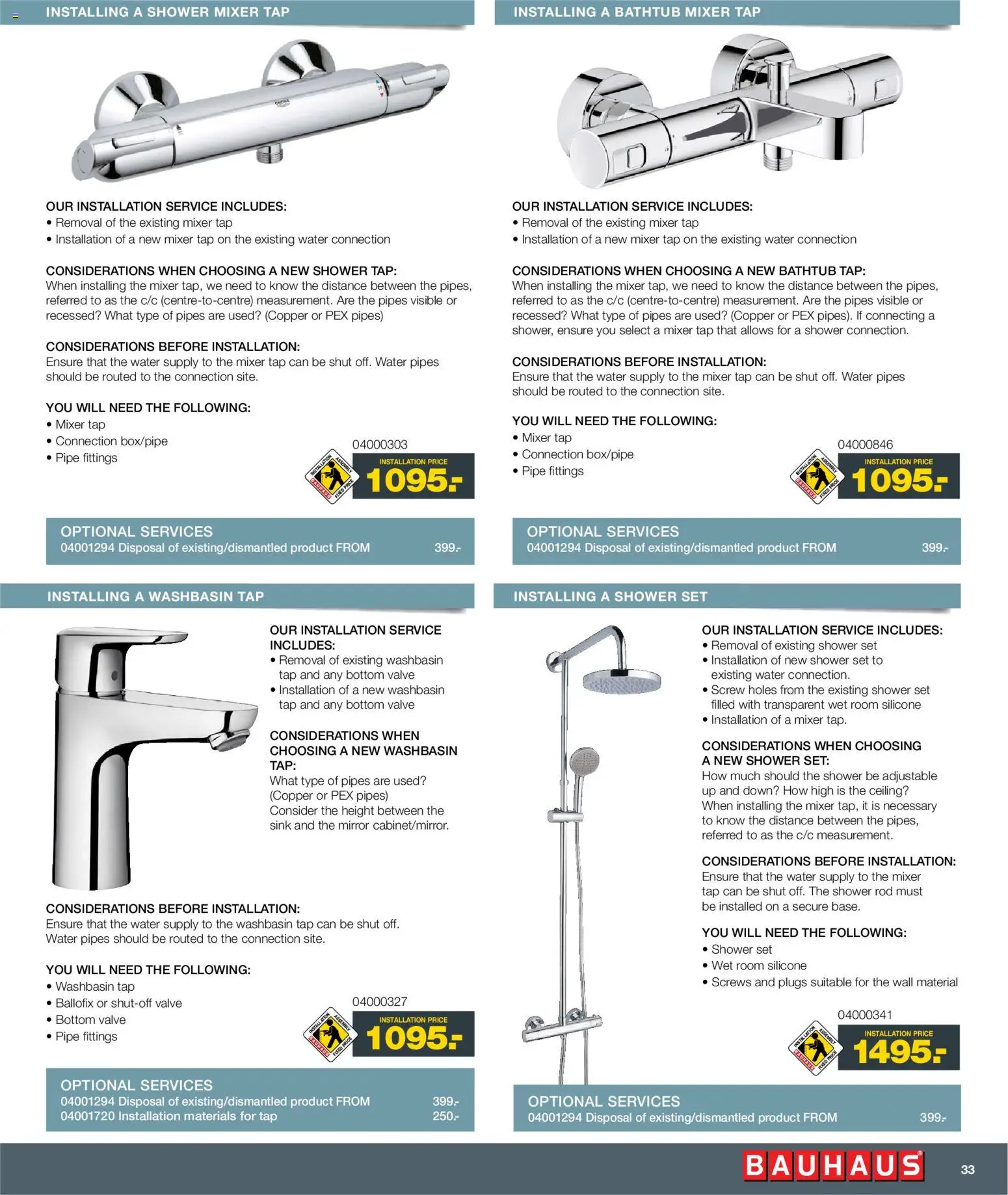 Bauhaus tilbudsavis – gyldig fra 01.01.2026 | Side: 33