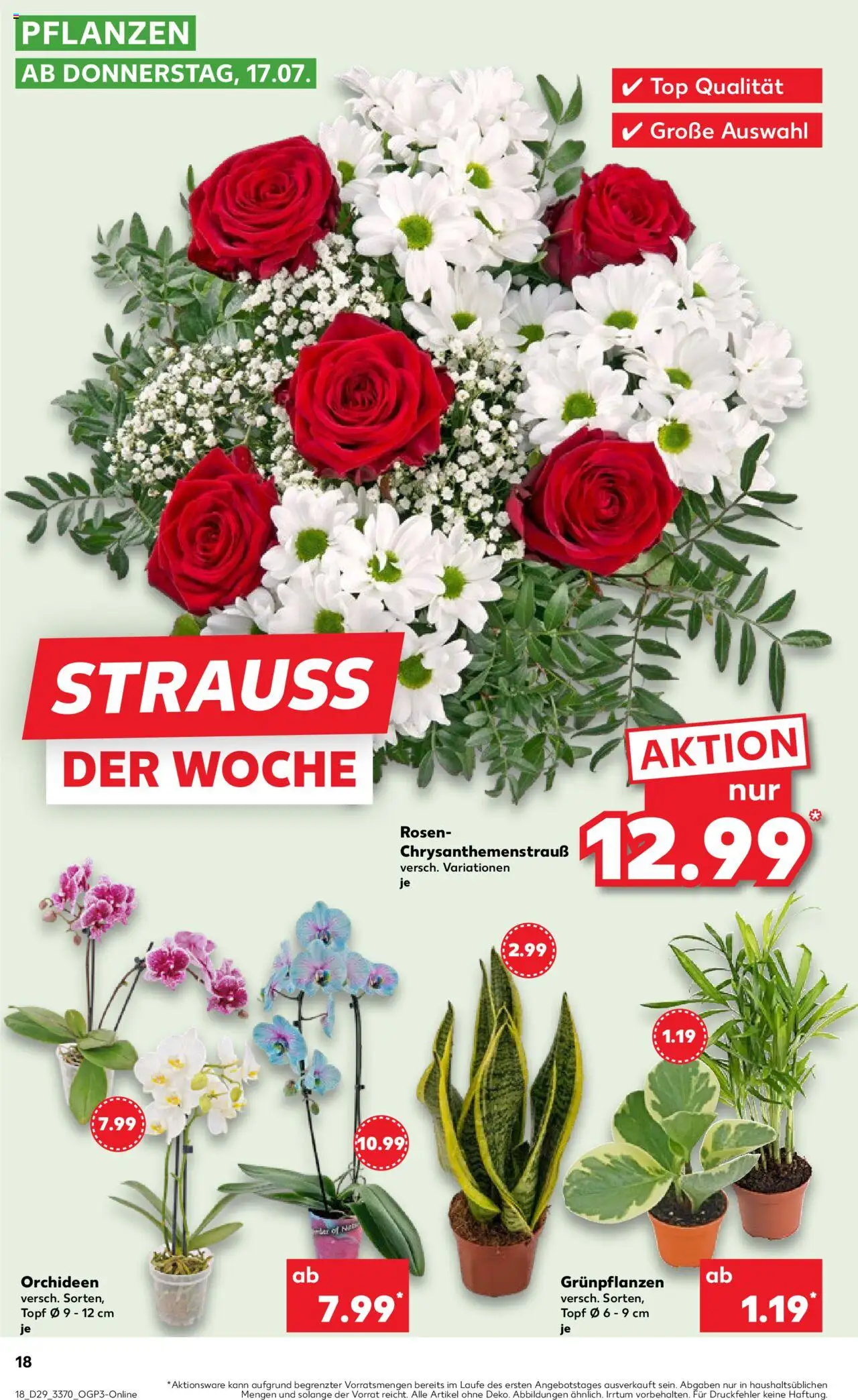 Kaufland prospekt Frankfurt (Oder)	 - gültig ab dem 17.07.2025 | Seite: 18 | Produkte: Top