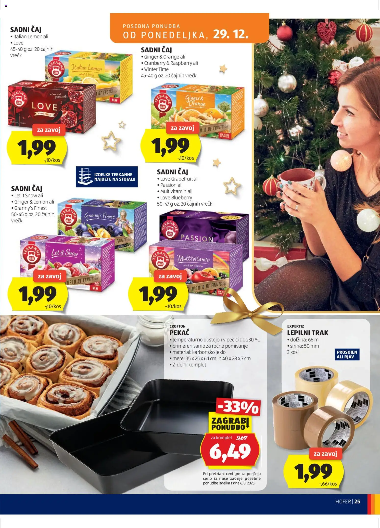 Hofer SI katalog | vrijedi od 23.12.2025 | Stranica: 25 | Proizvodi: Čaj