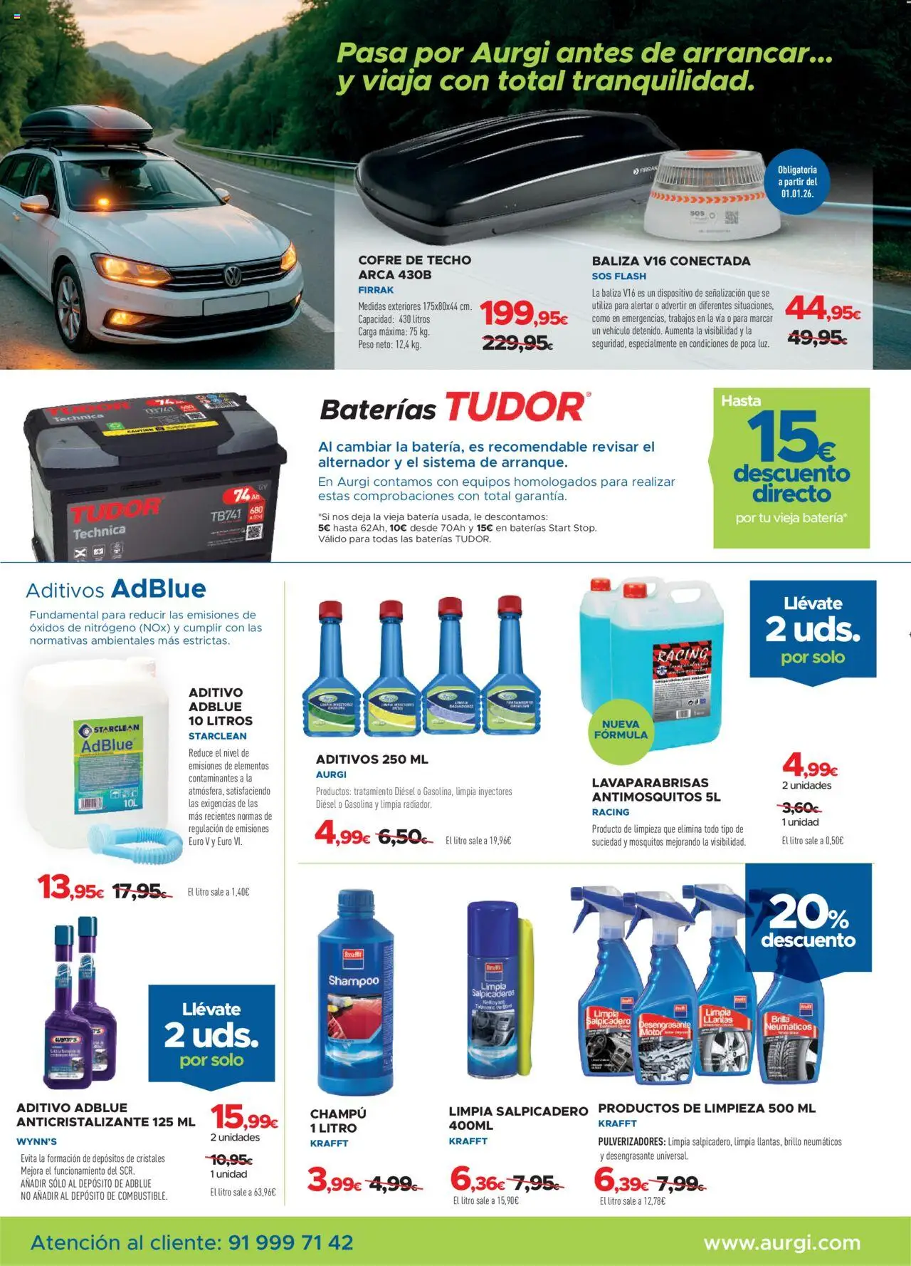 Aurgi folleto │ válido desde el 31.07.2025 | Página: 2 | Productos: Champú, Peso, Batería