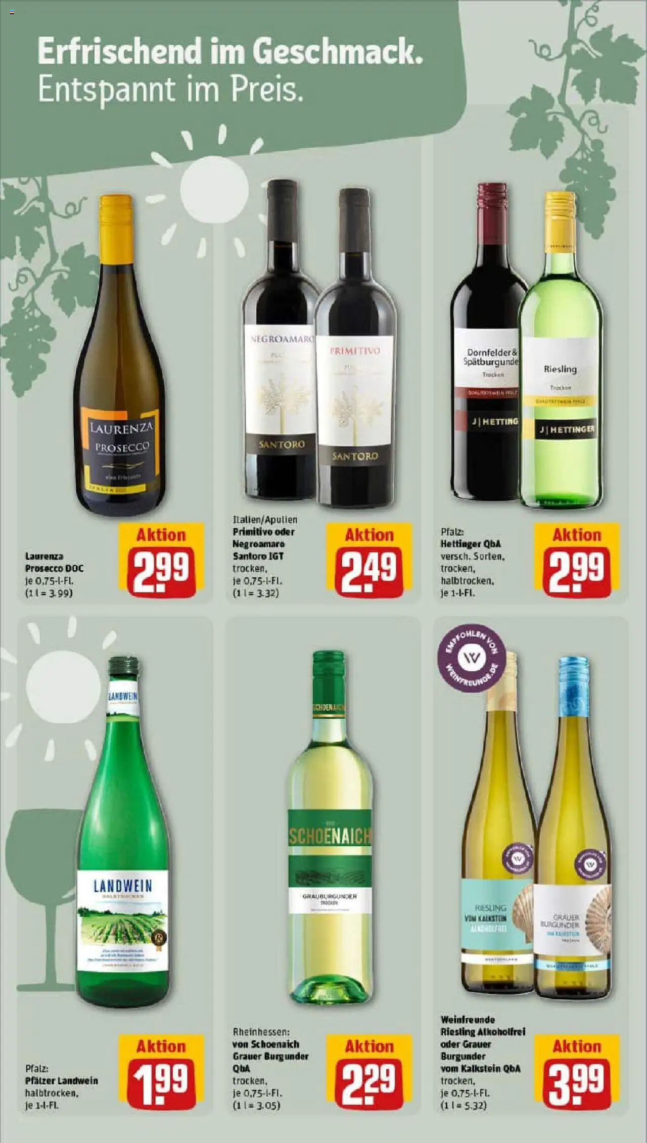 Rewe prospekt Hückelhoven / Hilfarth	 - gültig ab dem 13.07.2025 | Seite: 19 | Produkte: Prosecco