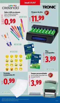  | Page: 35 | Produits: Tampon, Piles