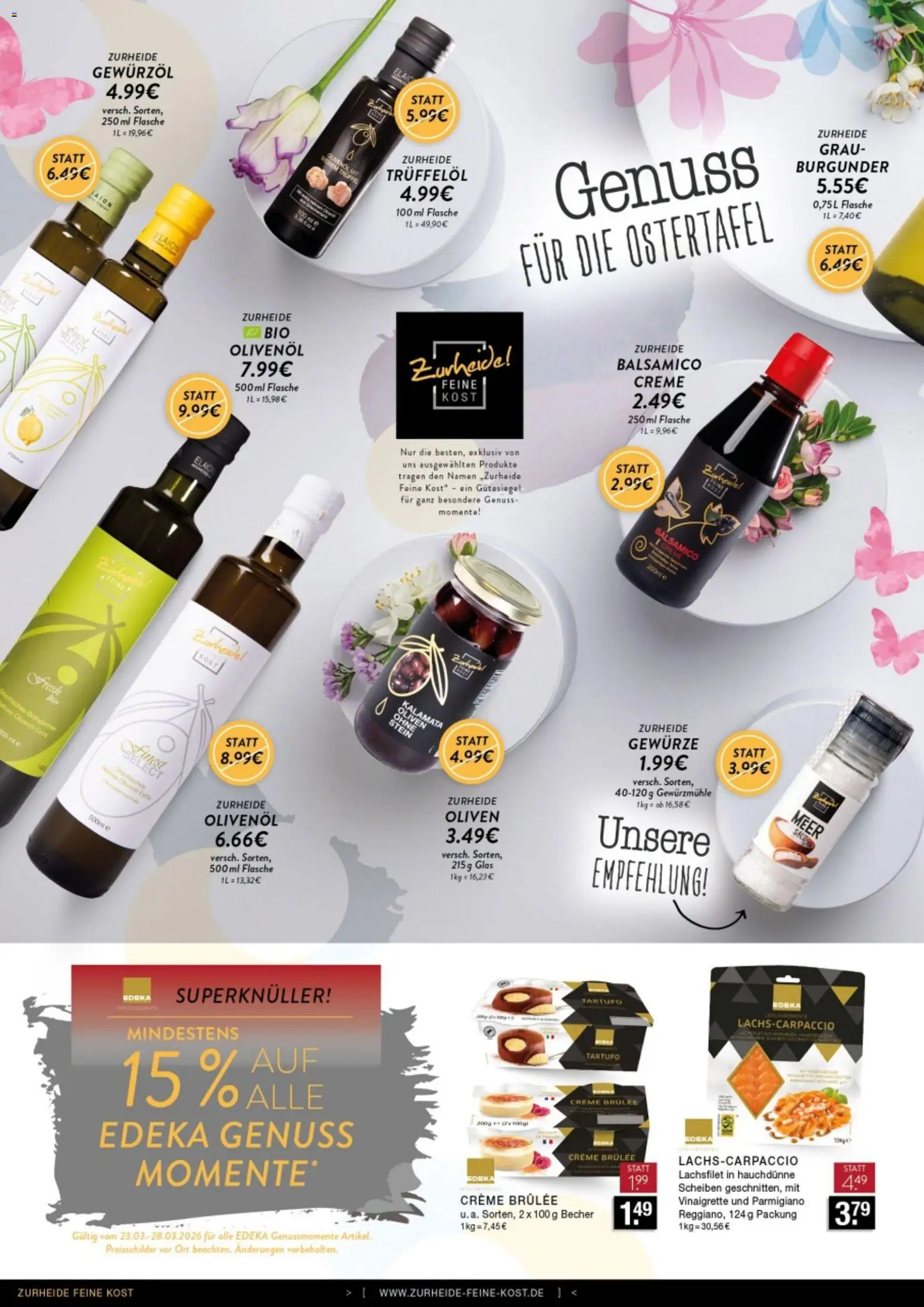 Edeka Zurheide Prospekt 	 – gültig ab 23.03.2026 | Seite: 6
