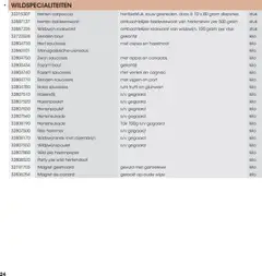 Hanos - Wildbrochure 2025/2026 - Voorbeeld van een folder van Hanos, geldig van 05.10.2025 | Pagina: 24 | Producten: Calvados, Asztali led lámpa, Appel