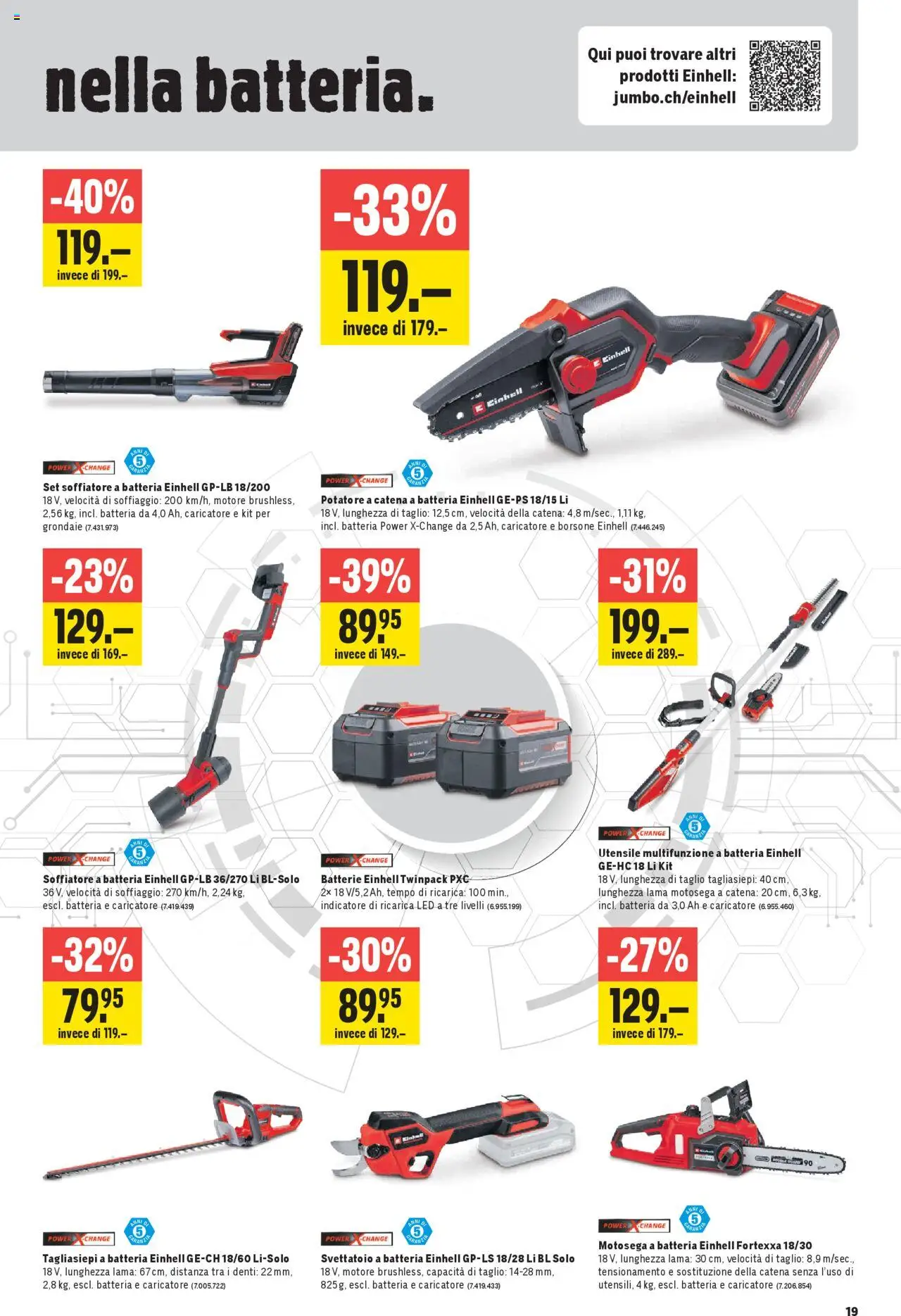 Jumbo Aktionen IT – gültig ab 09.10.2025 | Seite: 19 | Produkte: Batterie