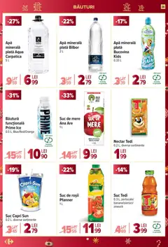 Ofertele Carrefour valabile de la 03.12.2025 | Pagină: 26 | Produse: Suc, Portocale, Apă, Fructe