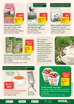 Maxi ZOO - Prévisualisation de Maxi ZOO catalogue valide à partir de 27.03.2026 | Page: 11 | Produits: Betterave, Lapin, Carotte