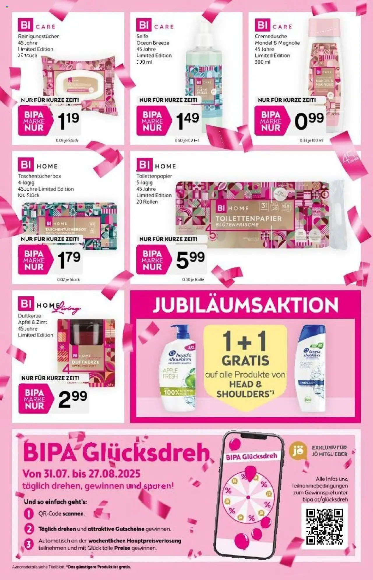 Bipa Flugblatt gültig ab 31.07.2025 | Seite: 2 | Produkte: Apple, Seife, Äpfel, Reinigungstücher