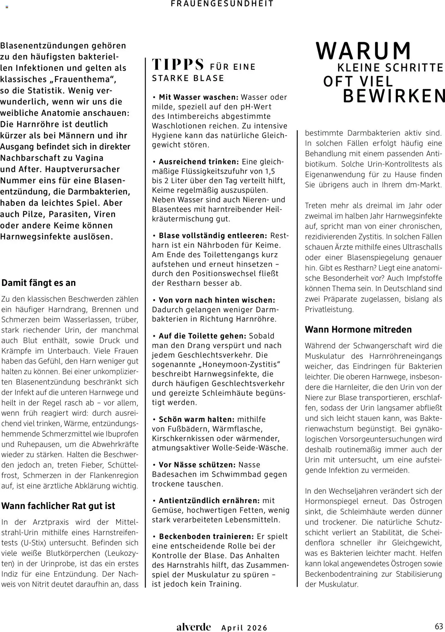 dm drogerie Prospekt 	 – gültig ab 01.04.2026 | Seite: 63