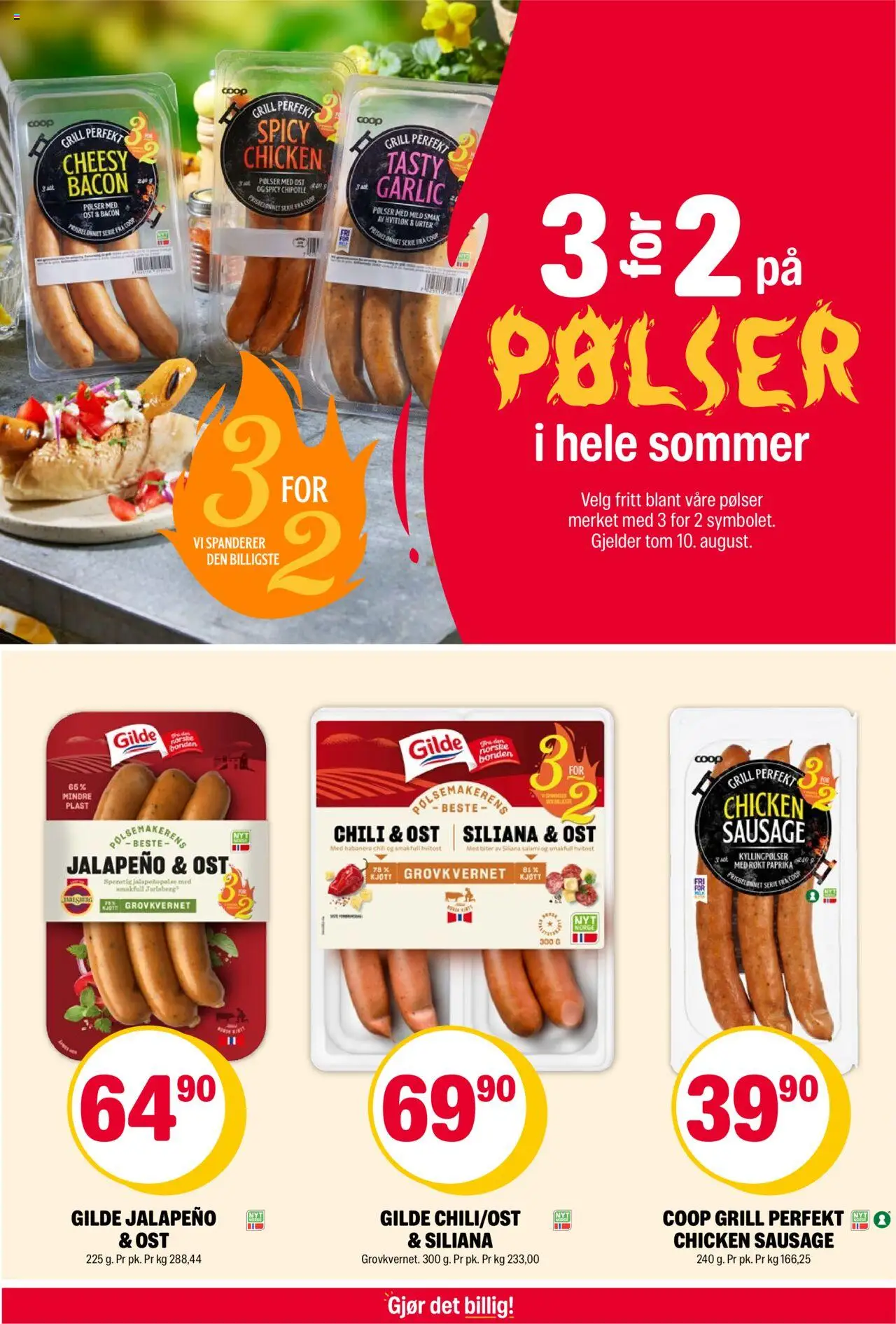  | Side: 5 | Produkter: Ost, Salami, Grill, Kolasås