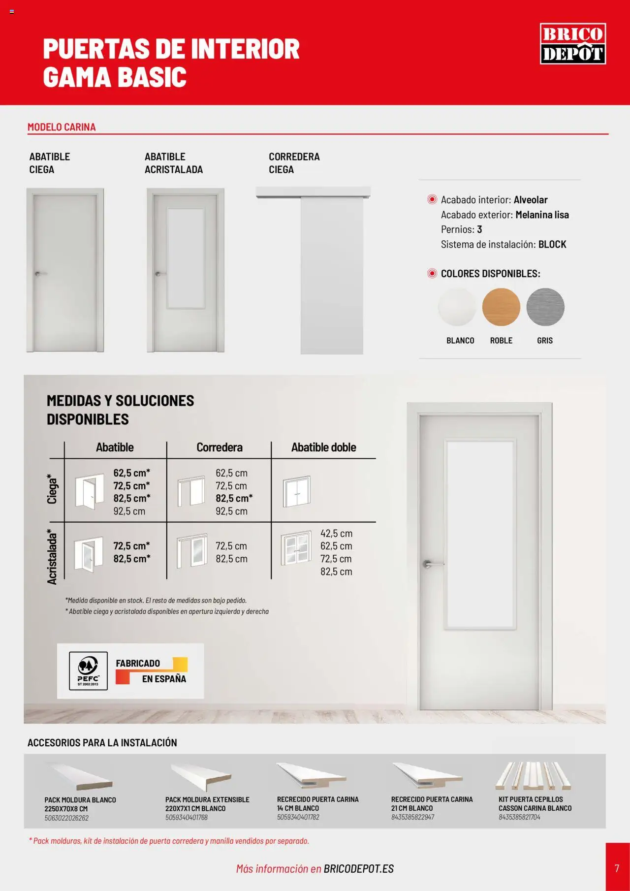 Brico Depôt Puertas y ventanas │ válido desde el 23.07.2025 | Página: 7
