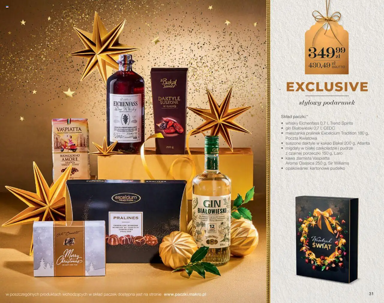 Makro Gazetka - Świat prezentów od 06.10.2025 | Strona: 31 | Produkty: Kakao, Pudełko, Kawa, Whisky