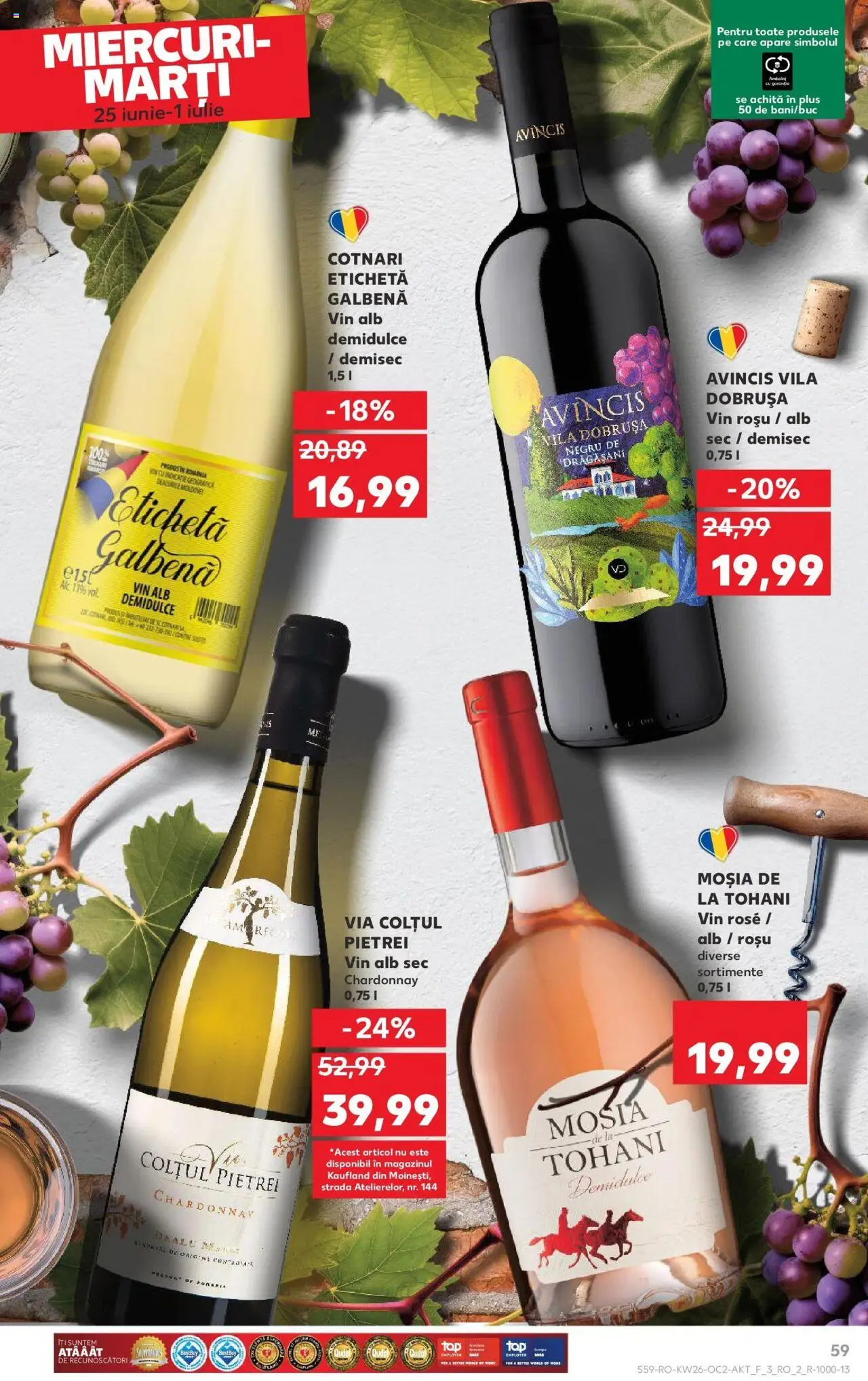 Catalog Kaufland - Bucureşti – valabil de la 25.06.2025 | Pagină: 59 | Produse: Vin