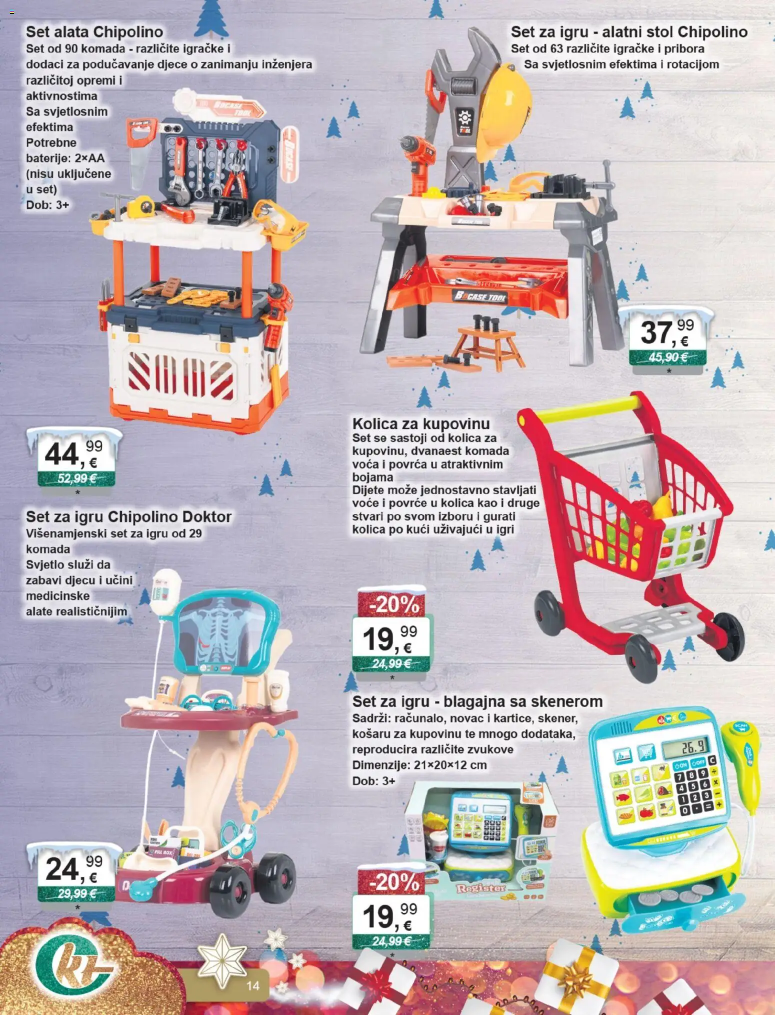 KTC katalog | vrijedi od 26.11.2025 | Stranica: 14 | Proizvodi: Kolica, Voće, Baterije, Kolica za kupovinu