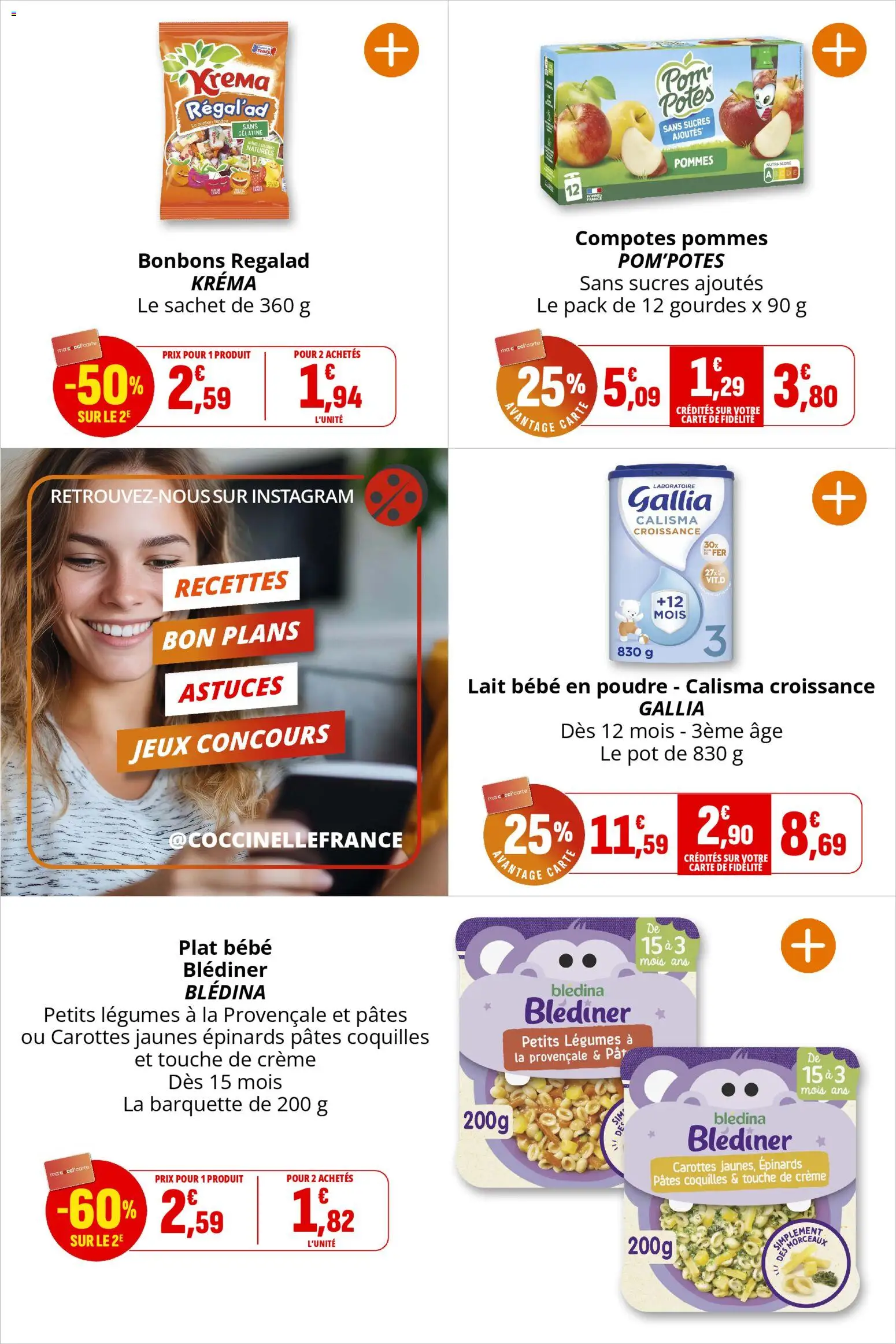 {H1} | Page: 25 | Produits: Pom'potes, Jeux, Bonbons, Pâtes