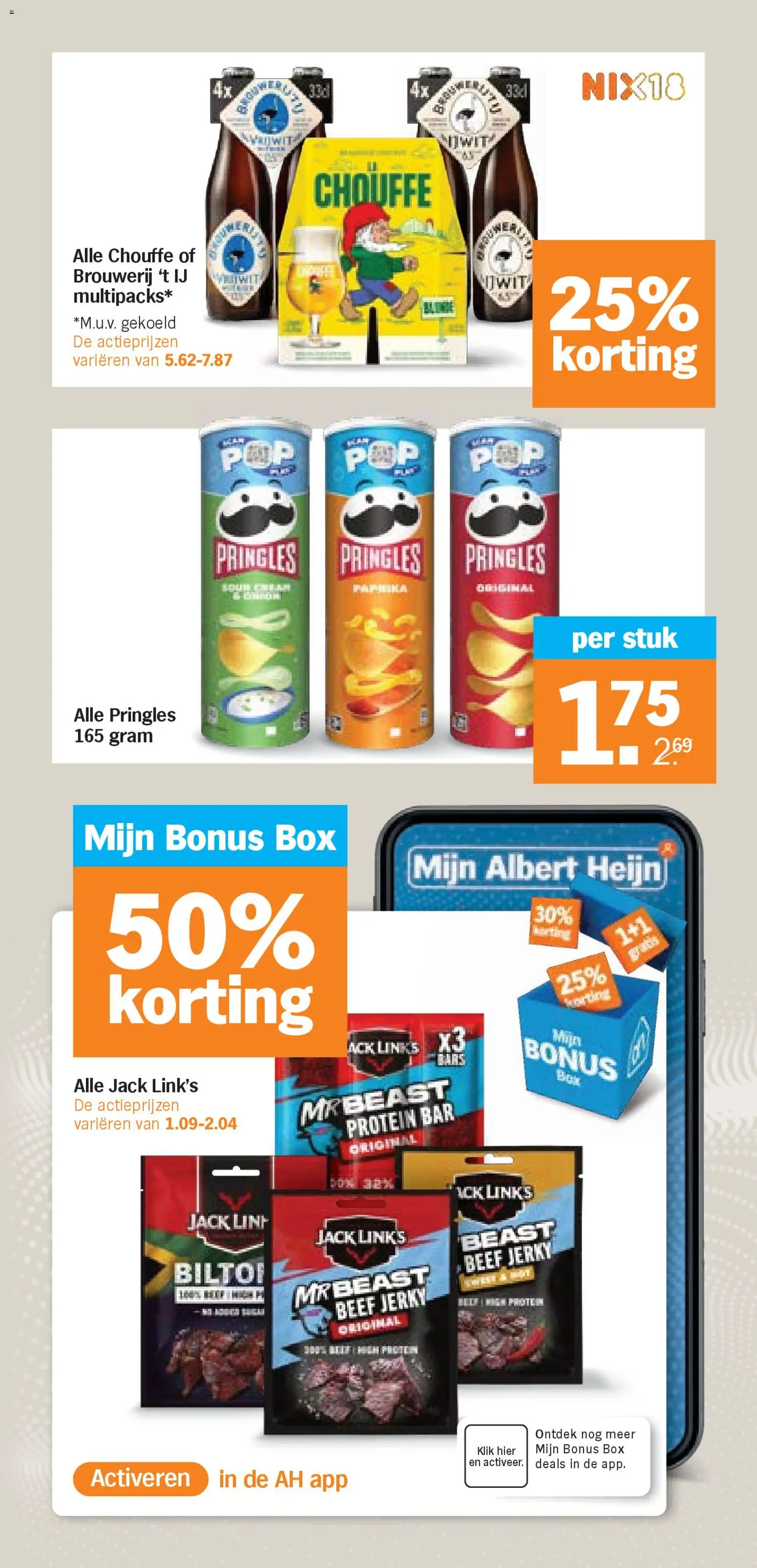 {H1} | Pagina: 28 | Producten: Snacks, Chips, Box, Jack Links